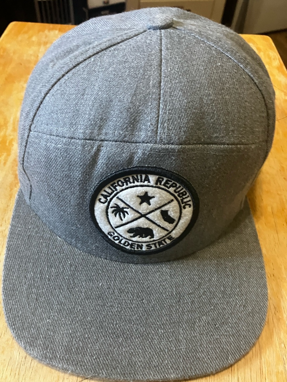 Bayside Superior headwear Gray Snapback Cap